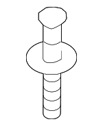 281712H000 - Engine: Air Cleaner Assembly Bolt for Hyundai: Accent, Elantra, Elantra Coupe, Elantra GT, Elantra N, Ioniq, Tucson, Venue Image