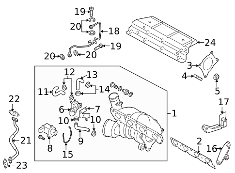 Turbocharger for 2014 Audi TTS Quattro #0