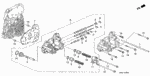 24271P6H000 - Transmission - Automatic: SHAFT, SHIFT FORK for Acura Image