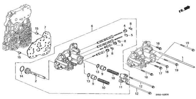 AT Servo Body (3) for 1999 Acura CL #0