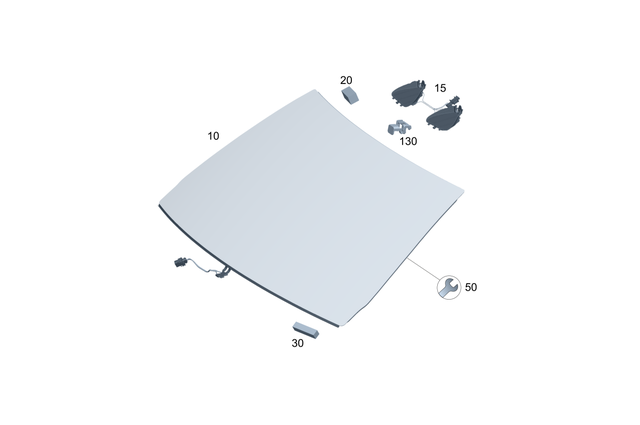 206670960164 - Window System: Windshield for Mercedes-Benz Image image