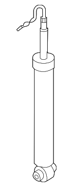 80A616025AC - : Shock for Audi: Q5, Q5 PHEV, SQ5, SQ5 Sportback Image