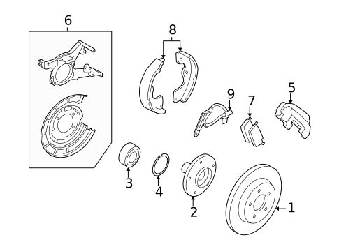 Hoses & Pipes for 2005 Ford Escape #0