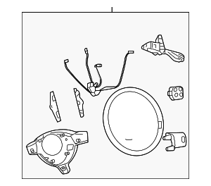 25894309 - Steering: Steering Wheel for GM Image