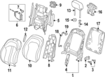 4H0881680BJD1 - : Escutcheon for Audi Image