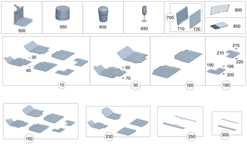 Interior Equipment for 2024 Mercedes-Benz GLS63 AMG #0