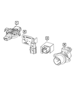 68651249AA - Electrical: Temperature Cabin Air Sensor for Mopar Image