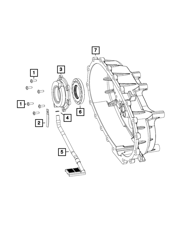 5101858AA - NV241; Transfer Case: Retainer Bolt for Mopar Image
