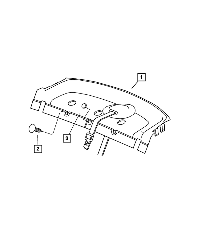 RC35WL8AE - Interior Trim: Shelf Panel for Mopar Image