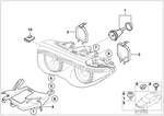 63126916097 - Lighting: Bulb, Parking Light for BMW Image