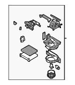 971000W000 - : 2007-2009 Hyundai Santa Fe - Blower Assembly for Hyundai: Santa Fe Image