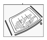GM9E63931C - Body: Lift Gate Glass for Mazda: 6 Image