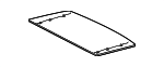6320133191 - Body: Sunroof Glass for Lexus: ES300h, ES350 Image
