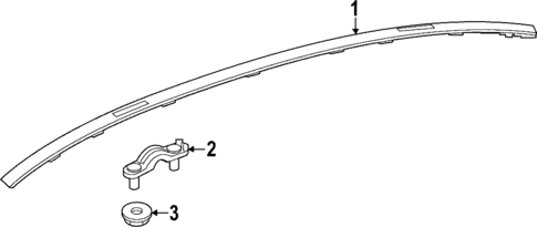 Exterior Trim - Roof for 2025 Mercedes-Benz C 43 AMG&reg; #1