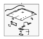 15779710 - Body: Headliner for Chevrolet: Colorado | GMC: Canyon Image