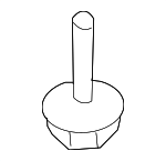 MU000378 - Suspension: Center Crossmember Bolt for Mitsubishi Image