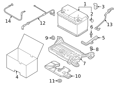 Battery for 2015 Volkswagen Jetta #10