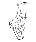 5215530110 - Body: Mount Bracket for Lexus: GS F, GS Turbo, GS200t, GS300, GS350, GS450h Image