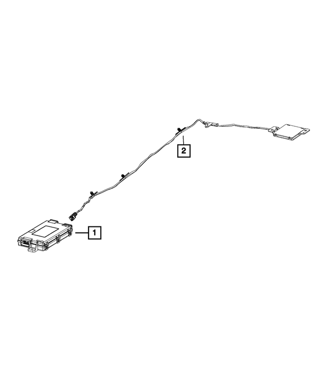 68234229AD - Electrical: Hub Receiver for Mopar Image