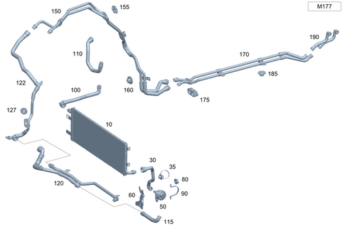 Battery Cooling System for 2024 Mercedes-Benz GLS63 AMG #0
