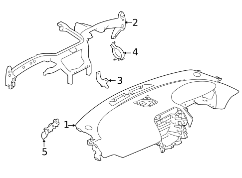 Instrument Panel for 2019 Jaguar XE #0