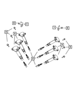 6502993 - Electrical: Hex Flange Head Bolt for Mopar Image image