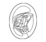 32346774123 - Steering: Steering Wheel for BMW: 528i, 528i xDrive, 528xi, 535i, 535i xDrive, 535xi, 550i Image