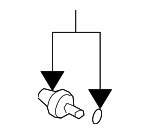 80440S3N003 - HVAC: Pressure Switch for Honda: Accord, CR-V, Fit, Odyssey Image