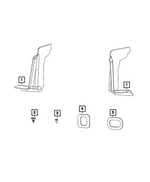 68668240AA - : Sealing Foam, Right for Mopar Image