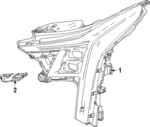 42895152 - : Composite Assembly for Cadillac: CT5 Image