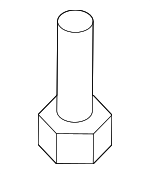 9423101 - Body: Bumper Cover Bolt for GM Image