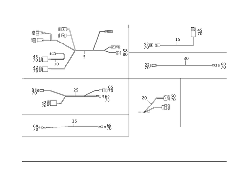 Cable Harness for Roof for 2003 Mercedes-Benz C32 AMG #0
