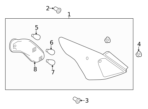 Bulbs - Chassis for 2019 Nissan Versa #0