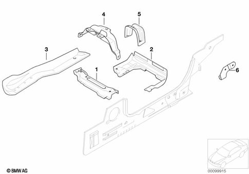 Body-Rear Body for 2005 BMW Z4 M3.2 #2