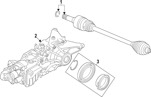 Propeller Shaft for 2024 BMW M235i xDrive Gran Coupe #0