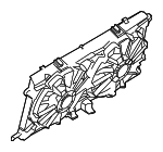 RL3Z8C607C - Cooling System: Fan Assembly for Ford Image