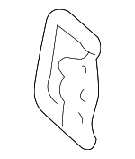 4716432AB - Body: Striker for Chrysler: Grand Voyager, Town &amp; Country, Voyager | Dodge: Caravan, Grand Caravan Image