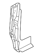 4860582AB - Body: Hinge Pillar Reinforced for Chrysler: Town &amp; Country, Voyager | Dodge: Caravan, Grand Caravan Image