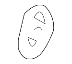 4716891 - Body: Striker for Chrysler: Grand Voyager, Town &amp; Country, Voyager | Dodge: Caravan, Grand Caravan Image