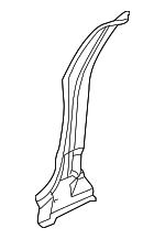 5020495AD - Body: Inner Center Pillar for Chrysler: Town &amp; Country, Voyager | Dodge: Caravan, Grand Caravan Image