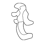 1658122030 - Cooling System: Lower Hose Retainer Clip for Toyota: Celica Image