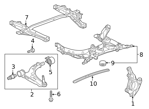 Suspension Components for 2019 Chevrolet Volt #0