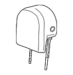 1K0881903ABJTB - Body: Headrest for Volkswagen: GTI, R32, Rabbit Image