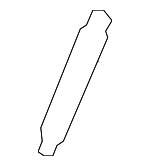 1K0881305 - Body: Spring for Volkswagen: GTI, Jetta, Passat, R32, Rabbit Image