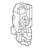 15900264 - Body: Lock Assembly for Saturn: Vue Image