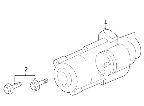 Starter & Related Components for 2006 Cadillac DTS #0