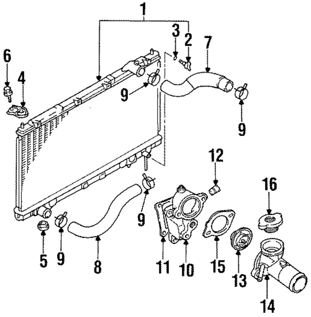 MB597892 - Cooling System: Drain Plug for Mopar Image