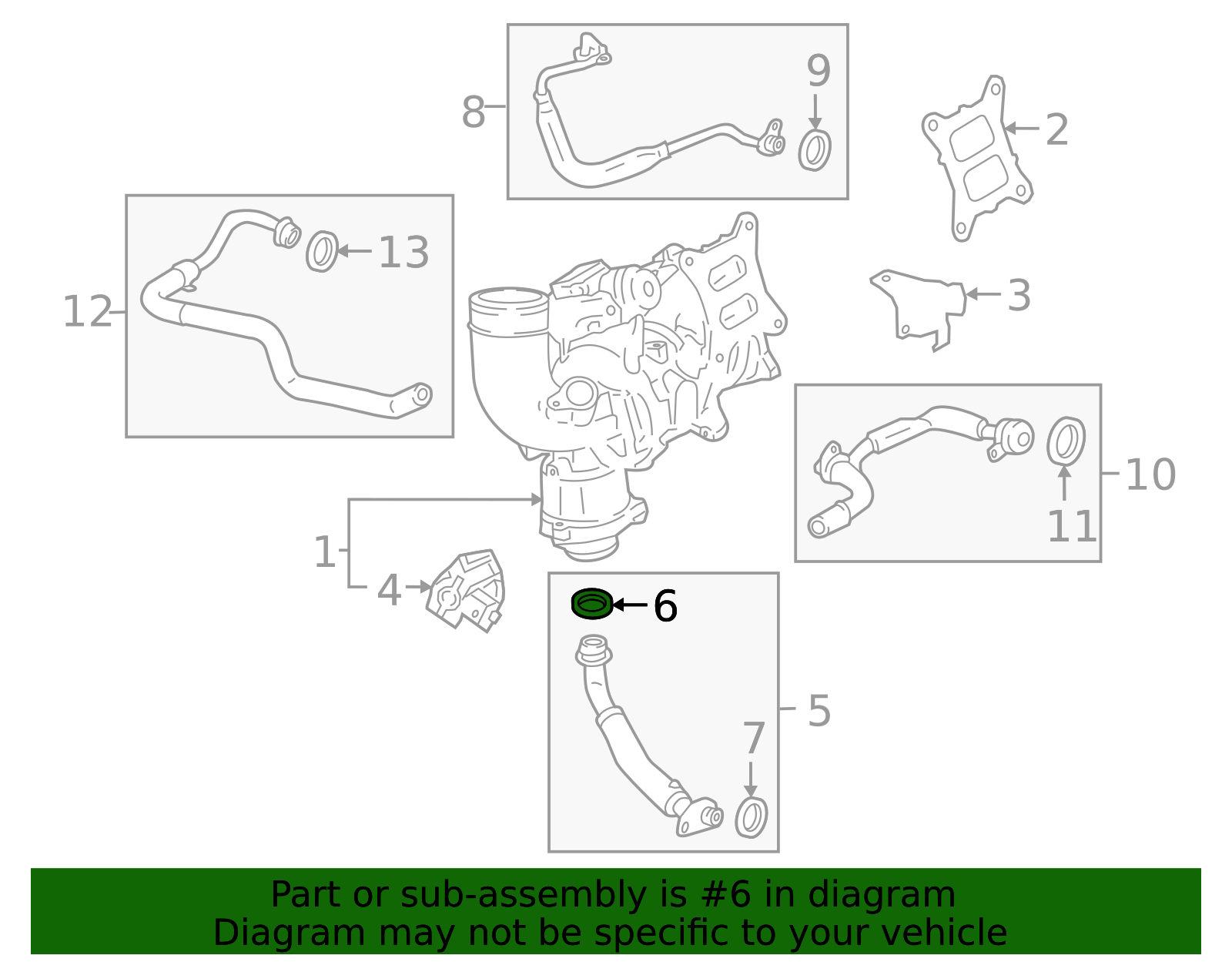 Oil Return Tube O-Ring - Porsche (WHT-006-113)