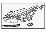 92102F6230 - : Composite Assembly for Kia: Cadenza Image