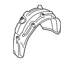 51719627874 - Body: Splash Shield for BMW: 430i, 430i xDrive, M440i, M440i xDrive Image